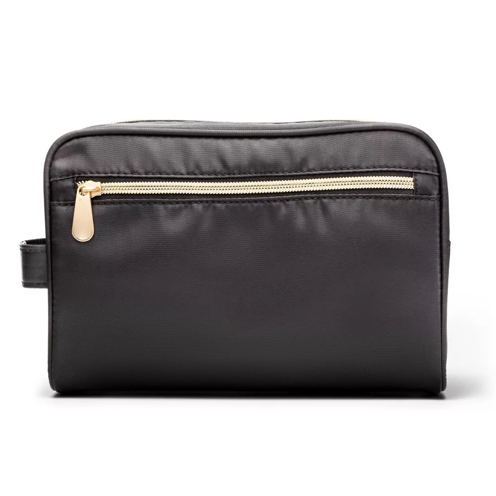 Classic Travel Toiletry Cosmetic Bag With Side Handle